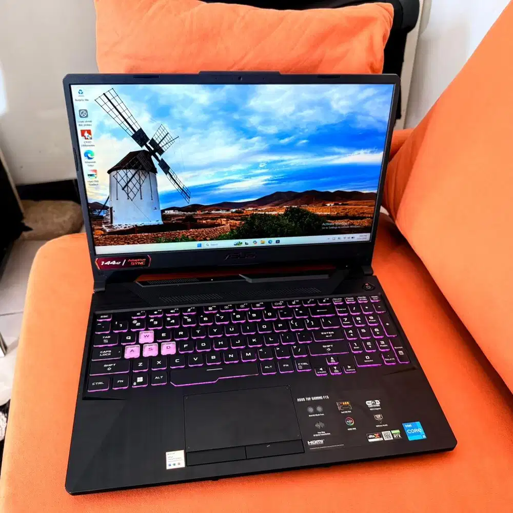 Laptop Gaming Asus TUF FX506H Core i5 gen 11 Nvidia RTX