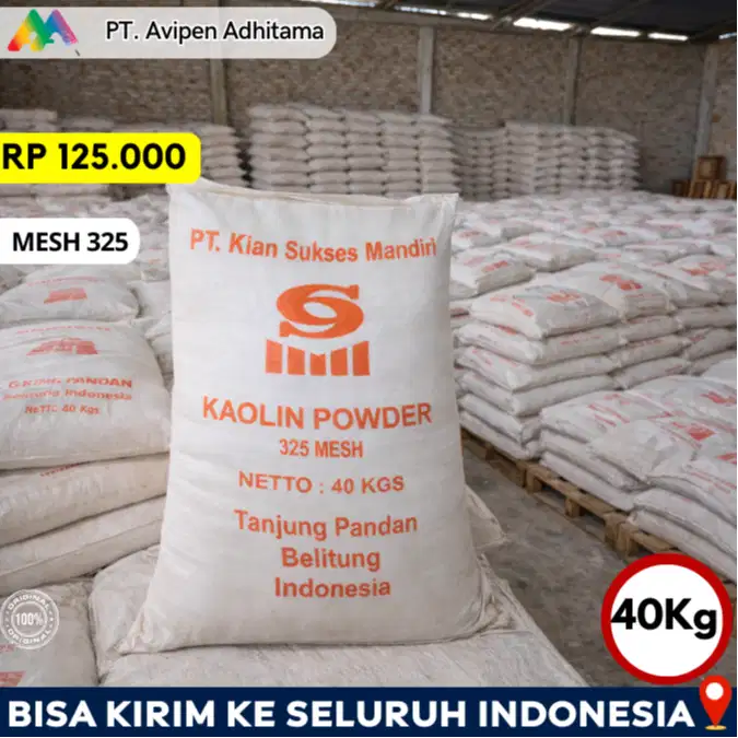 Kaolin Powder Berkualitas Tinggi Untuk Industri Cat