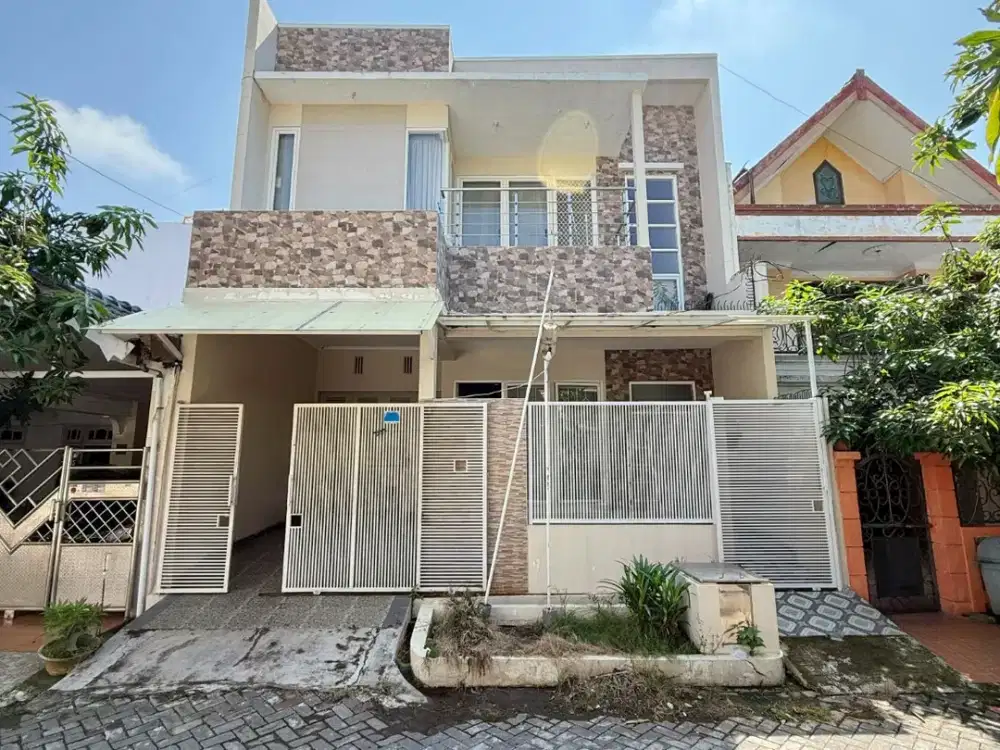 Rumah Murah Minimalis 2 Lt Bumi Marina Emas Dekat Sukolilo