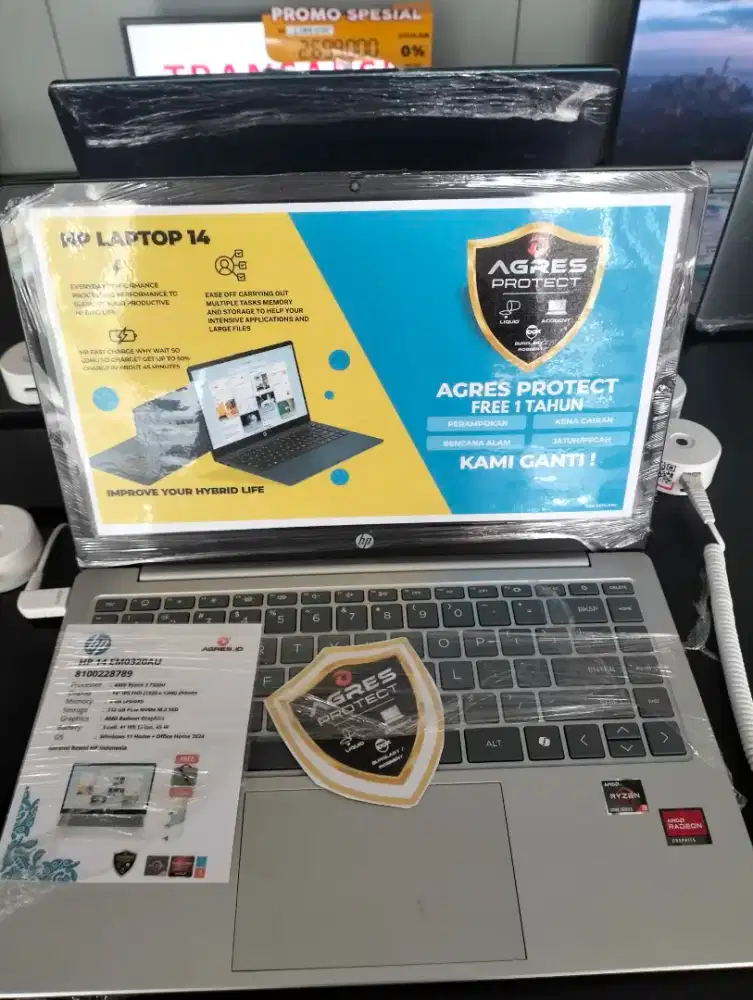 Laptop Hp 14-EM 0320AU cicilan tanpa Dp Syarat hanya KTP bunga ringan
