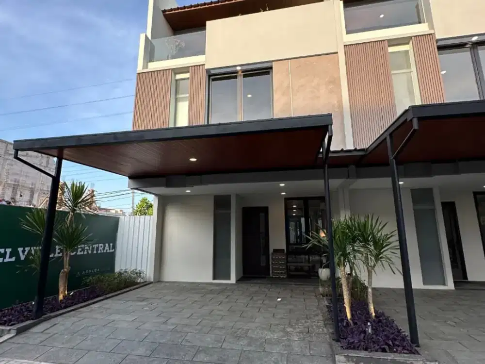 Rumah Baru Modern Minimalis Harga Terjangkau di Manyar, Surabaya