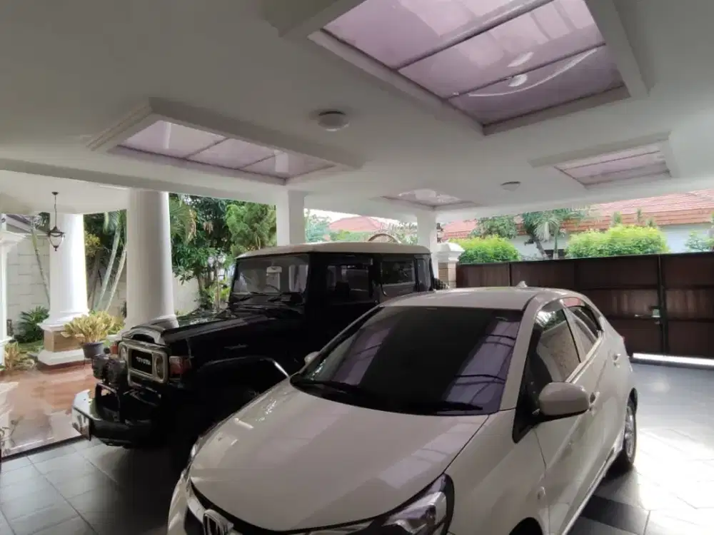 Rumah Waringin Permai TNI AU catik Carport 4 Mobil Hadap Barat