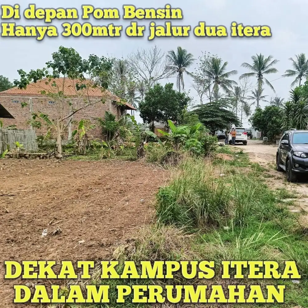 TANAH PREMIUM ITERA SUKARAME DALAM KOMPLEK PERUMAHAN