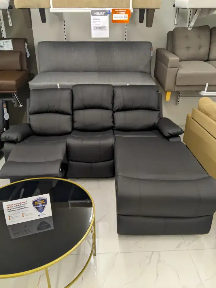 Promo sofa L recliner