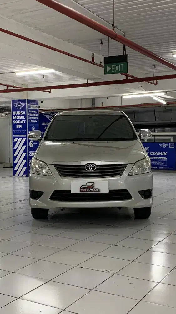 Innova J up G 2012 bensin manual
