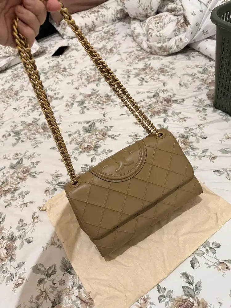 Tory Burch Fleming Soft Convertible Medium Authentic tas branded secon