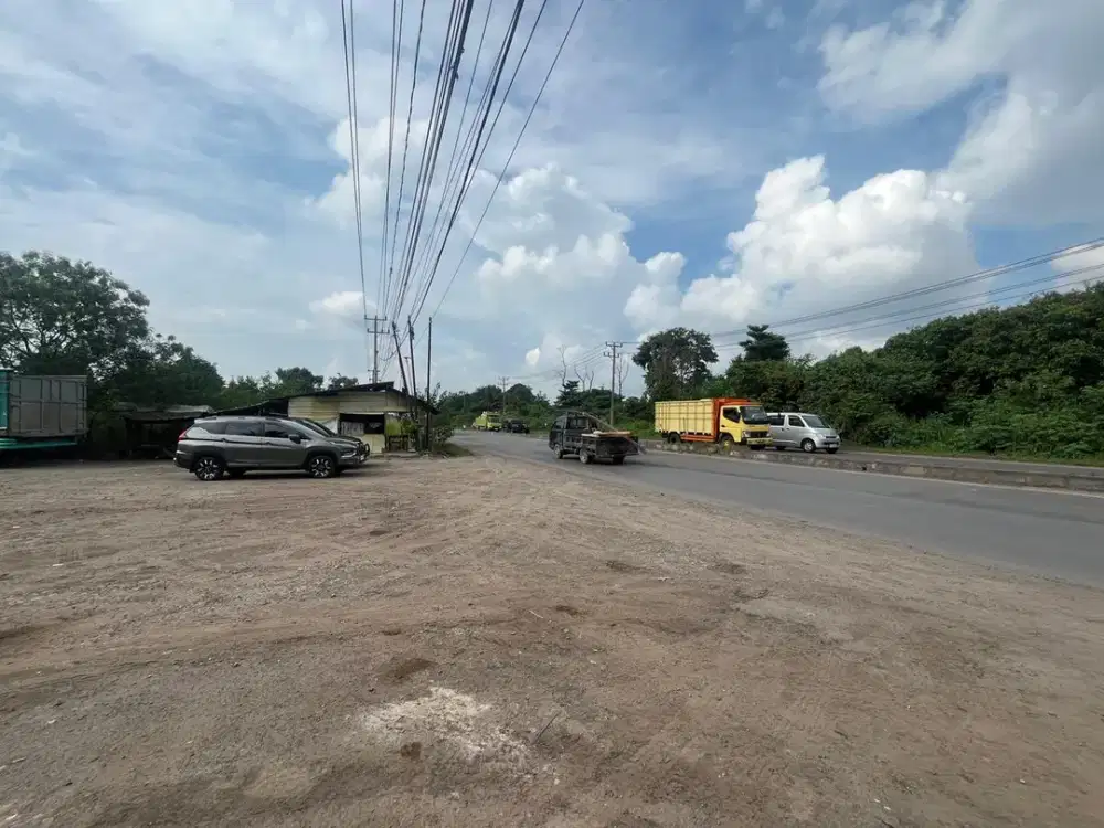 DIJUAL TANAH SIAP BANGUN JALAN SRIWIJAYA RAYA INDRALAYA OGAN ILIR