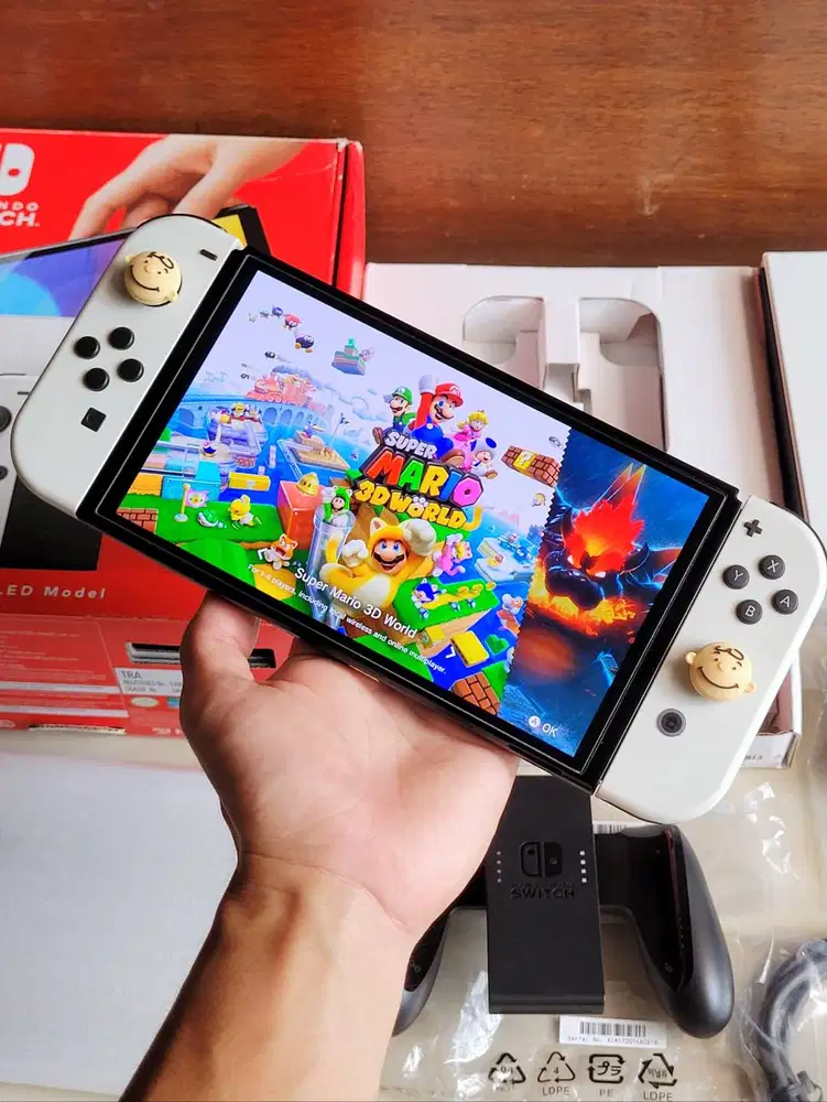 Nintendo Switch OLED 512GB Full Games Original Fullset Second Preloved