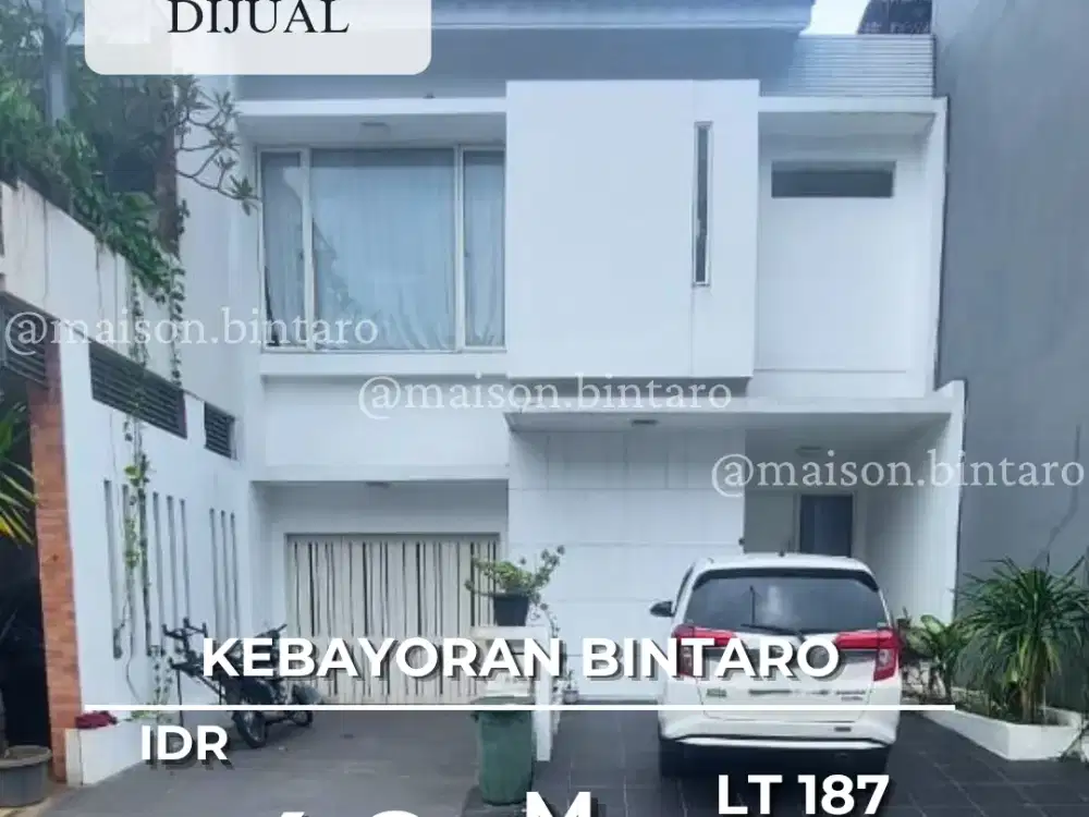 Fully Furnished Mewah! Rumah 2,5 Lantai Di Sektor 7 Bintaro — Tanah Luas, Siap Huni & Legalitas SHM  (SP 0733)