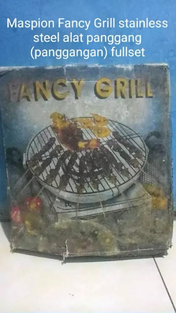 Maspion fancy Grill Stanless alat panggang