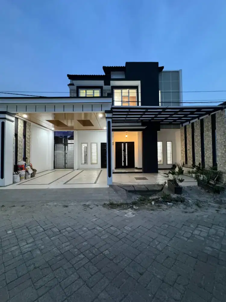 KOMPLEK LYZZIA GARDEN II FASILITAS AREA PENGHIJAUAN