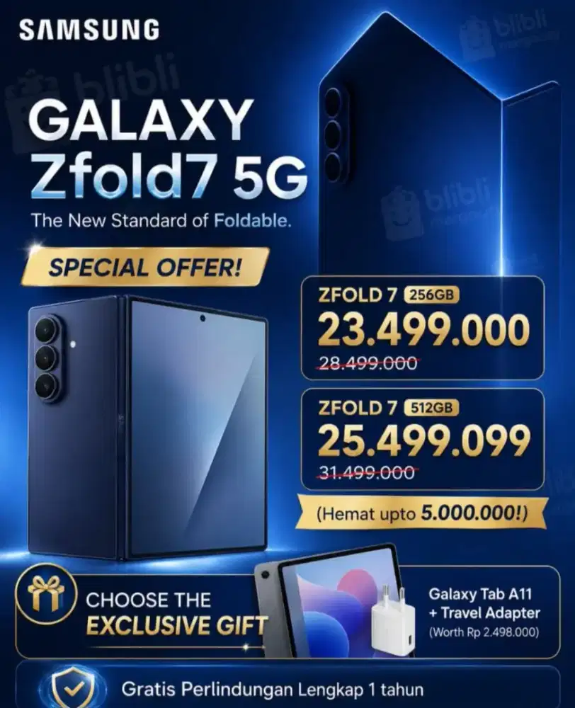GALAXY ZFOLD 7 FREE TAB