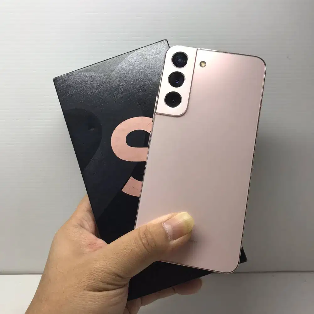 SAMSUNG GALAXY S22  5G 8/256 PINK GOLD EX SEIN MULUS NO MINUS WARNA FA