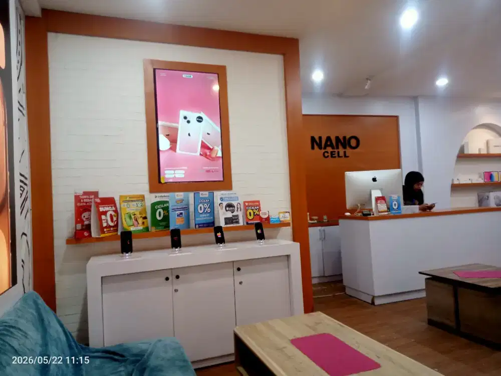 NANO STORE MALL KARTINI LANTAI DASAR KREDIT CUKUP KTP