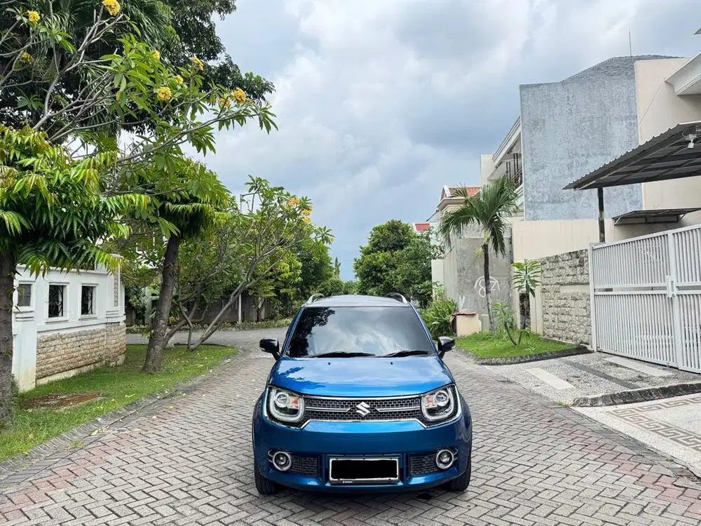 Suzuki Ignis 1.2 Gx Matic 2018 Biru Plat L