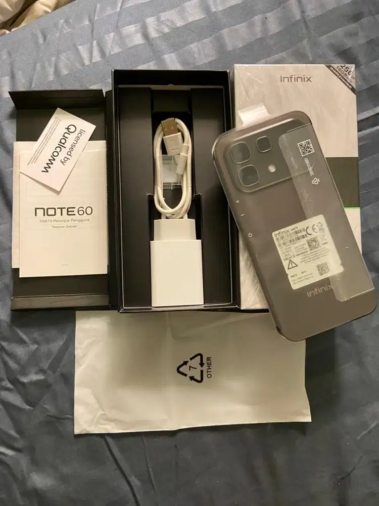 Infinix Note 60 8/256GB Mocha Brown BARU SEBULAN