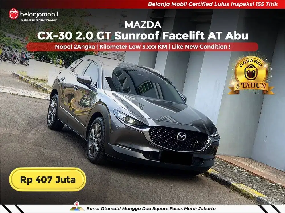 [ LOW KM 3RB ] Mazda CX-30 CX30 CX 30 2.0 GT Sunroof AT 2024 2025