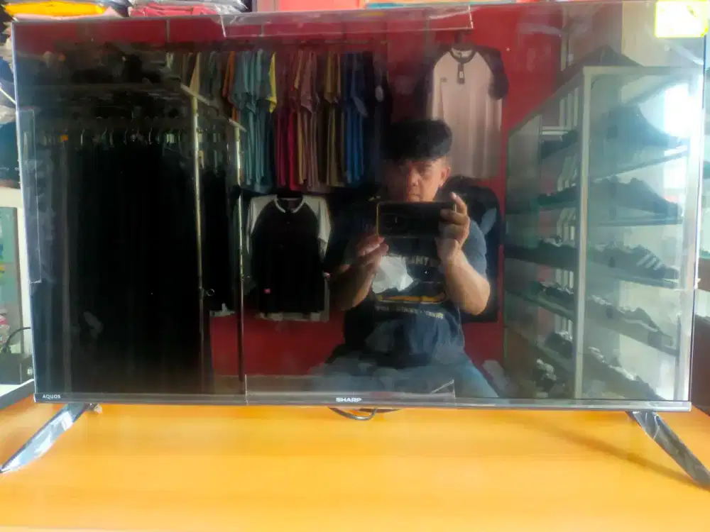 TV LED SHARP 32 INCH (DIGITAL) FULLSET BARU SEMINGGU PAKE