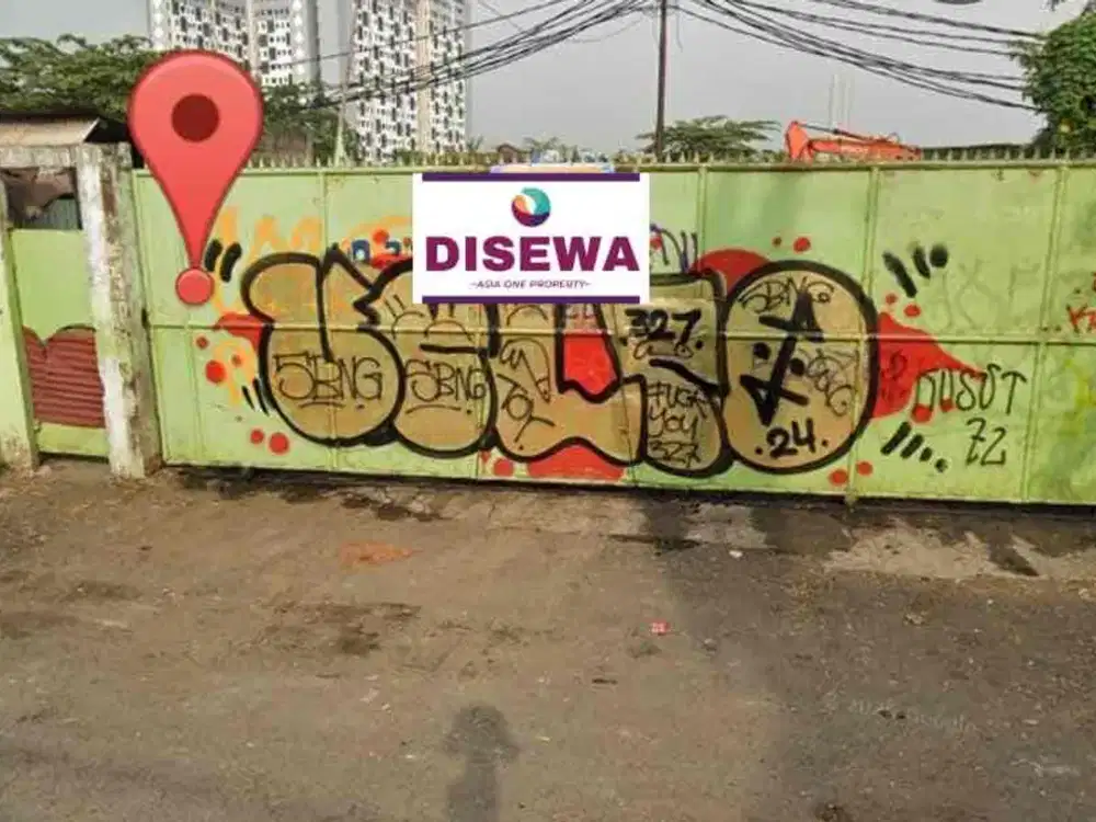 Disewakan Tanah Padat Siap Pakai Dengan Akses Container Di Cakung. Jakarta Timur
