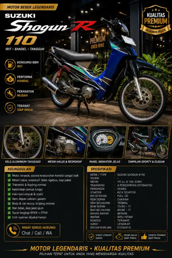 Suzuki Shogun 110 R thn 2002