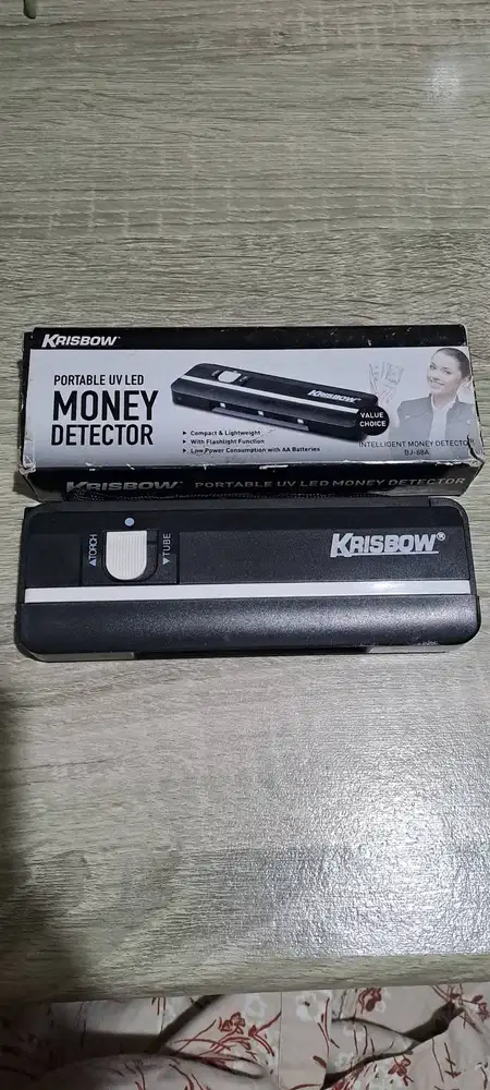 Money Detector Alat Cek Uang Asli