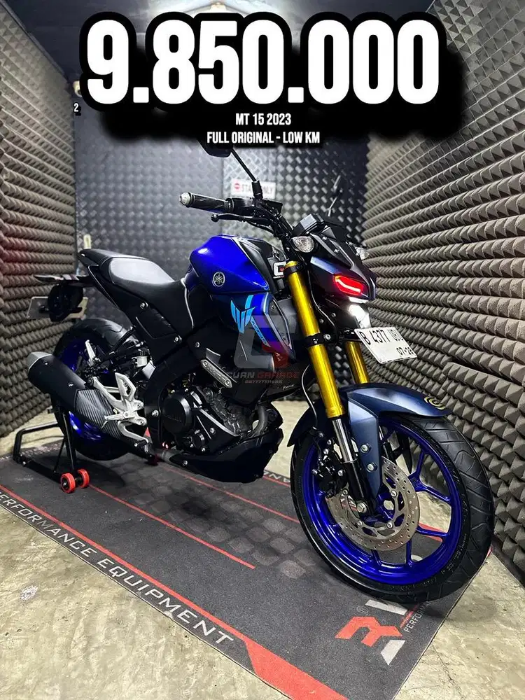 MT15 OR MT 15 2023 FULL ORIGINAL LOW KM RAWATAN SUPERB UNIT