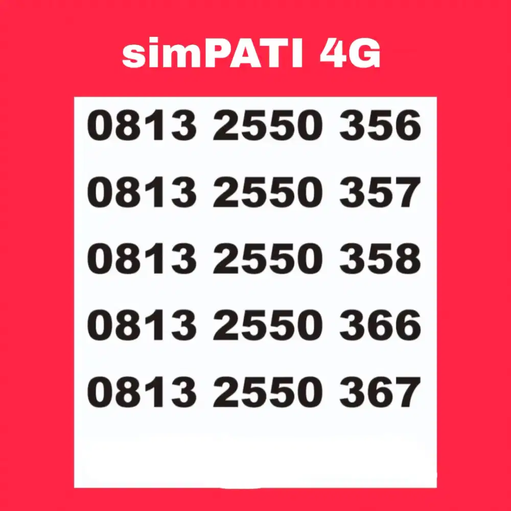 Nomor cantik telkomsel murah