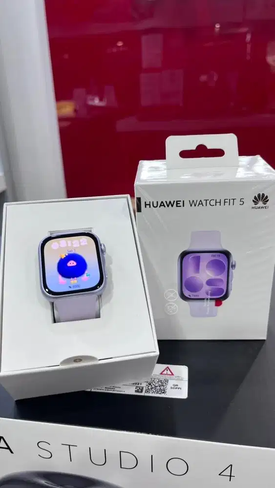 Huawei Watch Fit 5 Series Terbaru Fitur Olahraga Terlengkap GRATIS TWS