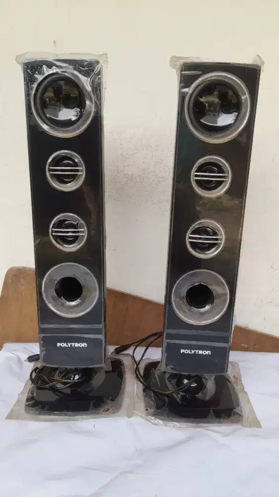 Speaker Led tv polytron