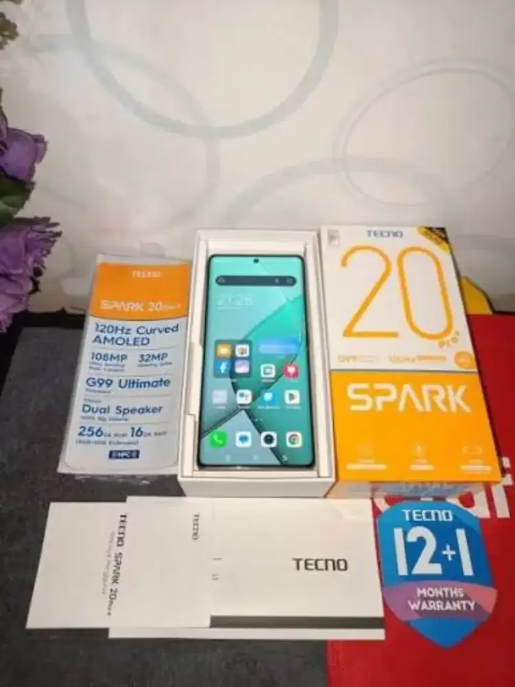 Tecno Spark 20 pro Plus 8/256 GB mulus