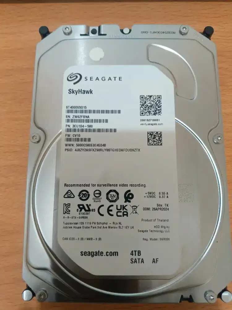HDD Seagate 4 TB bekas , minat nego sampe jadi