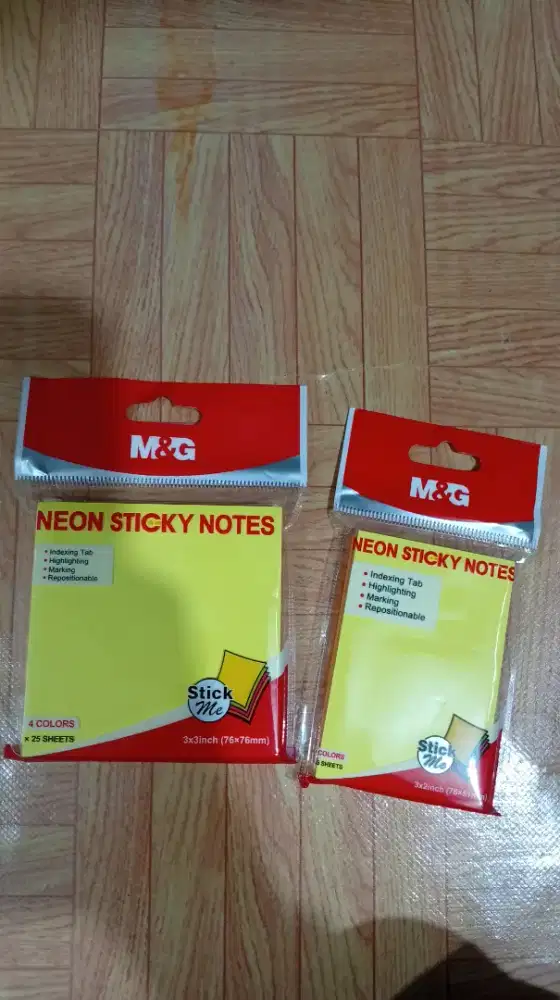 Sticky Notes 25lmbr uk 3×3 & uk 3×2