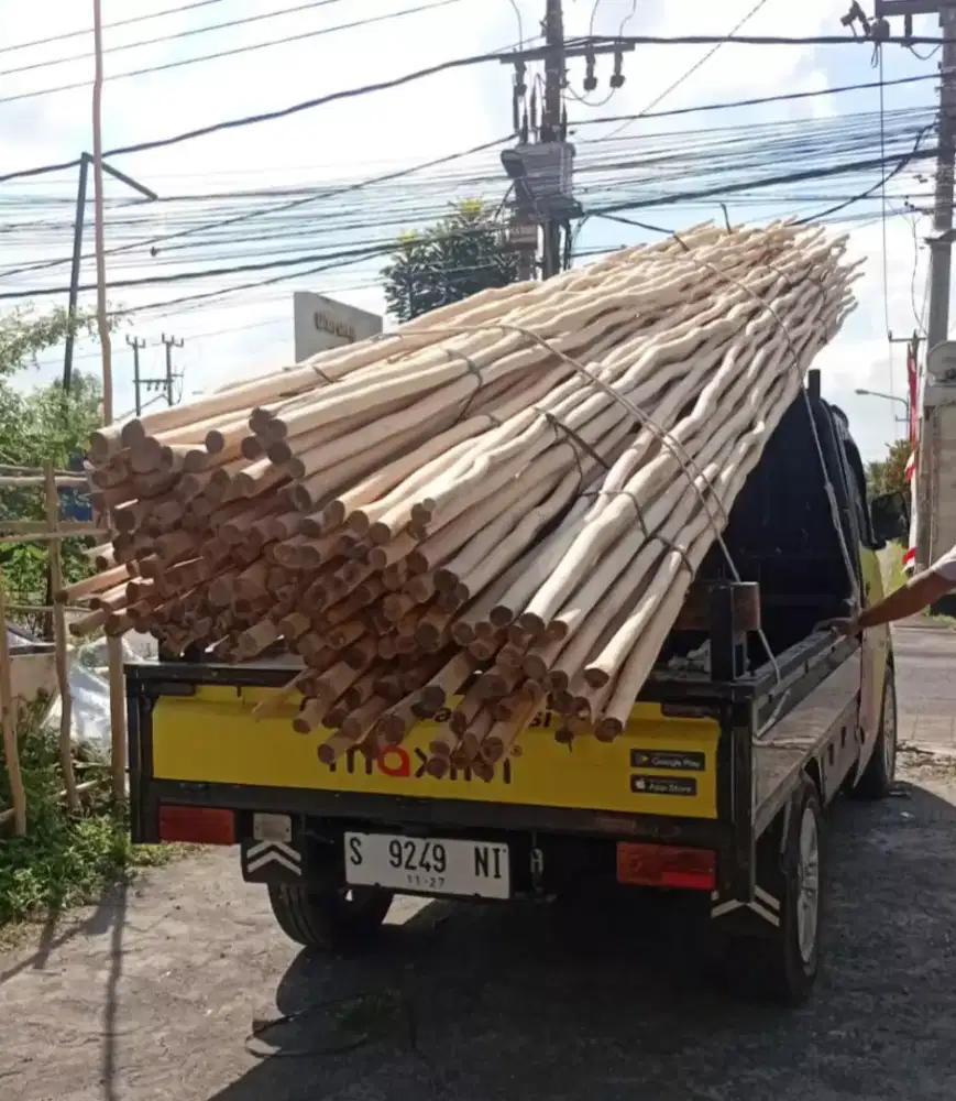 Kayu gelam ampelas halus