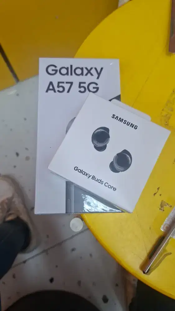 SAMSUNG A57 FREE GALAXY BUDS