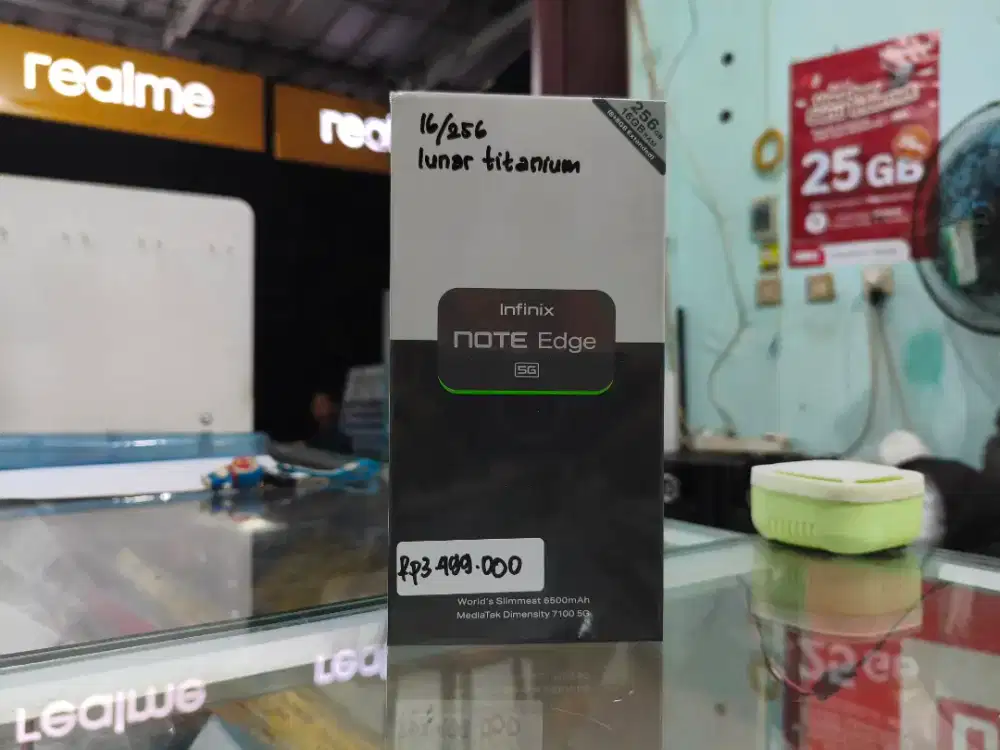 INFINIX NOTE EDGE 5G 8/256 NEW SEGEL PROMO TERMURAH