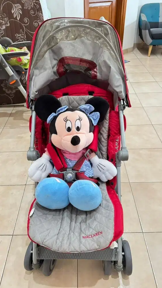 PRELOVED STROLLER MACLAREN DORONGAN BAYI MERK MACLAREN