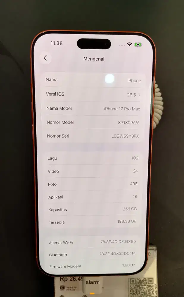 iPhone 17 Promax 256gb Cicilan 0% pakai Kredivo