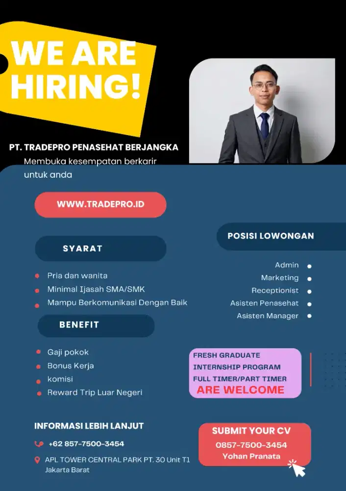 WE ARE HIRING!!!