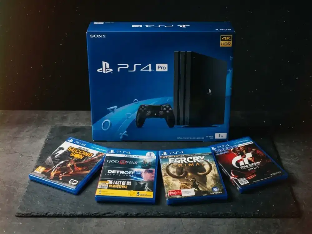 PlayStation 4 Pro 1TB Jet Black - Original