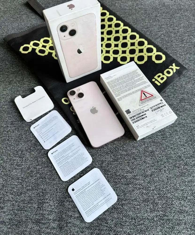 Iphone 13 Mini 128GB iBoX Pink Langka mempesona
