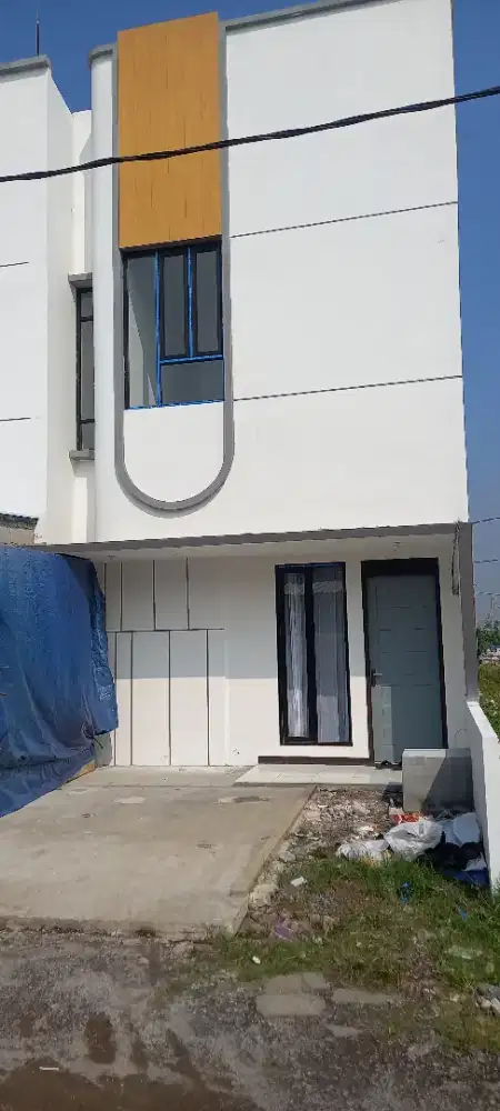 Di jual rumah kontenporer 2 lantai paling murah dekat desa buahbatu