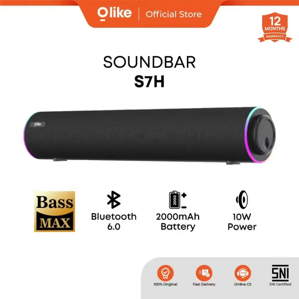 Speaker Sounbar bluetooth Olike S7H