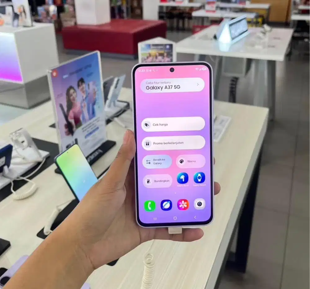 SAMSUNG GALAXY A37 TERBARU DENGAN DESAIN KEKINIAN PROMO CICILAN 0%!