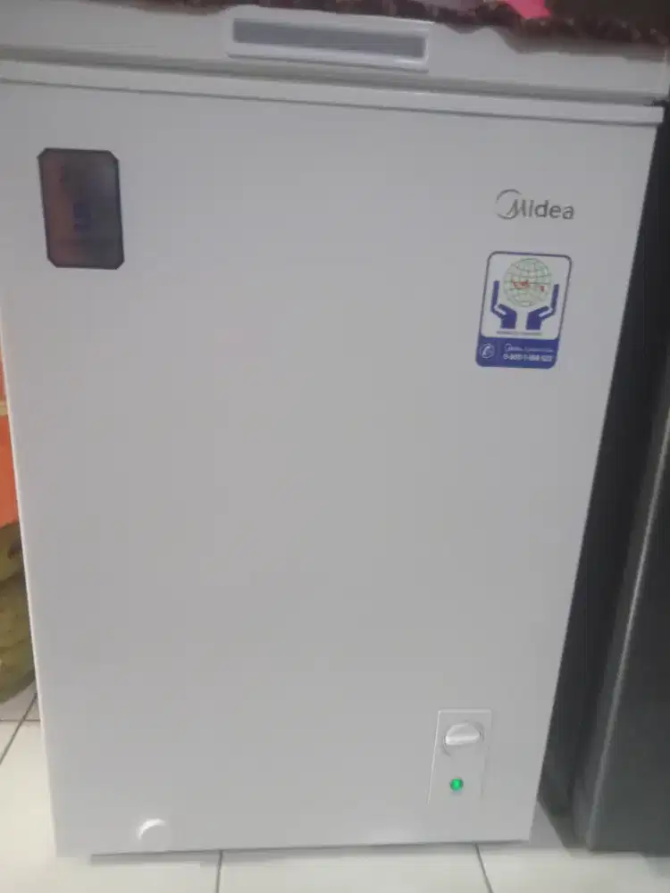 Jual freezer midea 100Lt
