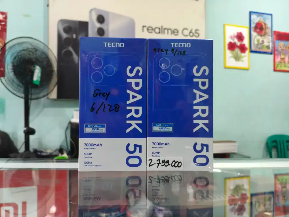 TECNO SPARK 50 8/128 NEW SEGEL PROMO TERMURAH