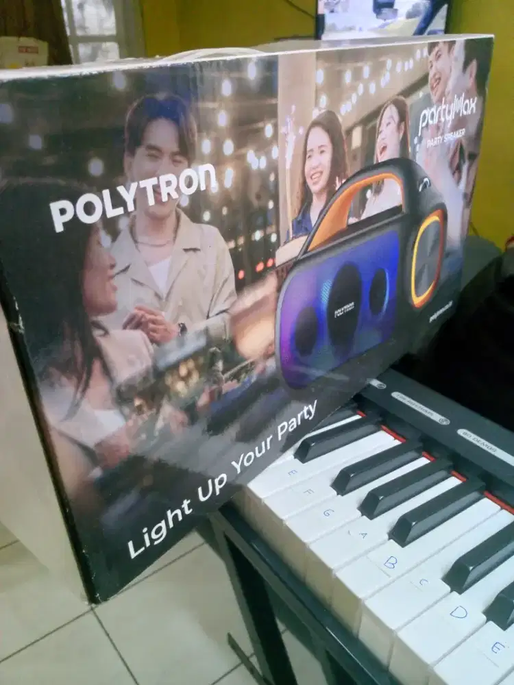 Polytron partymaxx blotot Watt rms 55 suara glegar