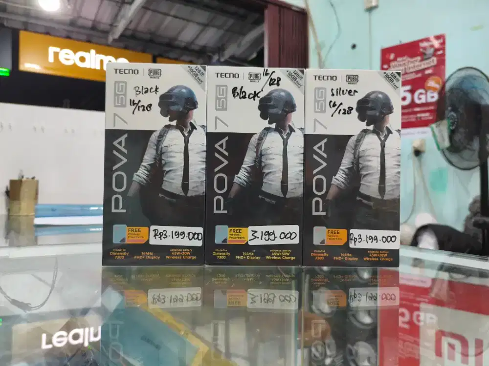 TECNO POVA 7 5G 8/128 NEW SEGEL PROMO TERMURAH