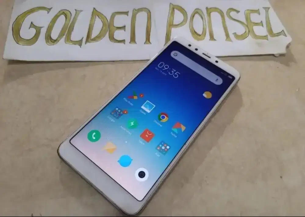 Redmi 5.Ori.mulus.16Gb/Ram2Gb.Golden Ponsel
