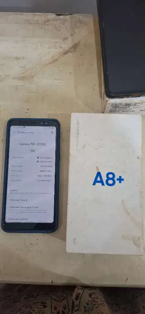 Samsung A8 + normal lengkap