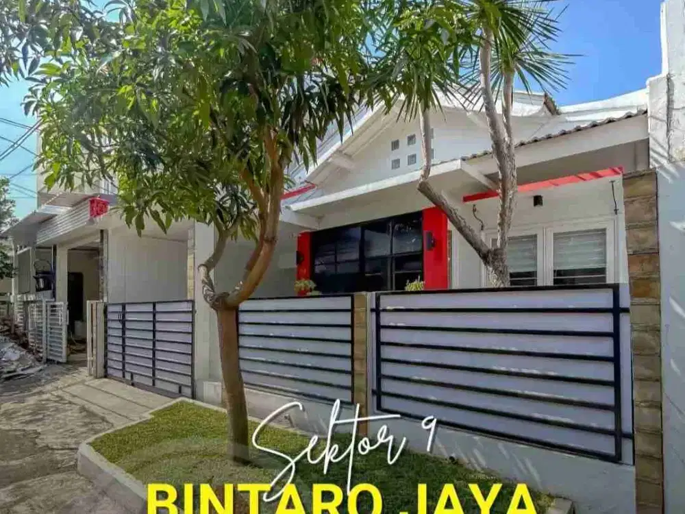 RUMAH FULLY FURNISHED SIAP HUNI DI BINTARO SEKTOR 9